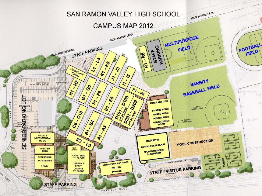 map school campus ramon san valley larger